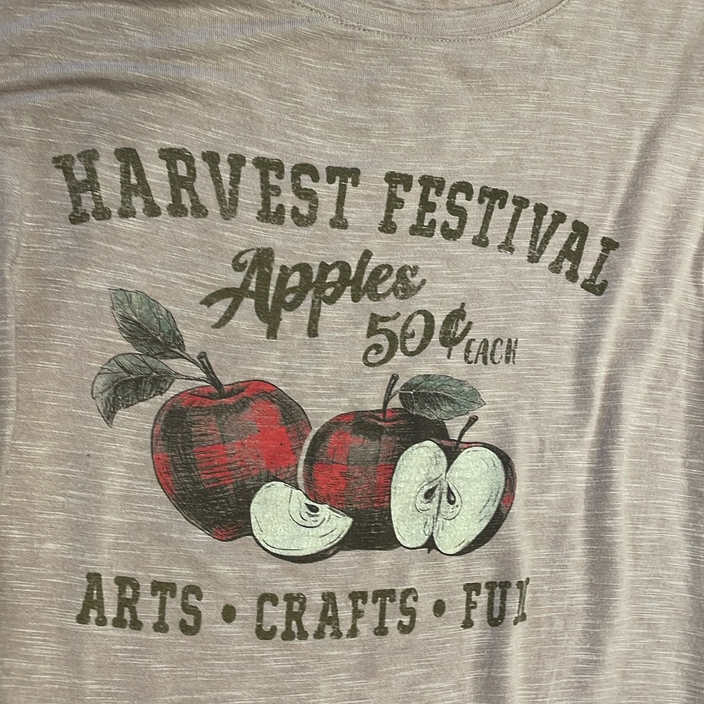 Maurices Purple Harvest Festival Tee